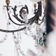 chandelier with tassels