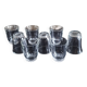 8 verres à liqueur - shot vintage