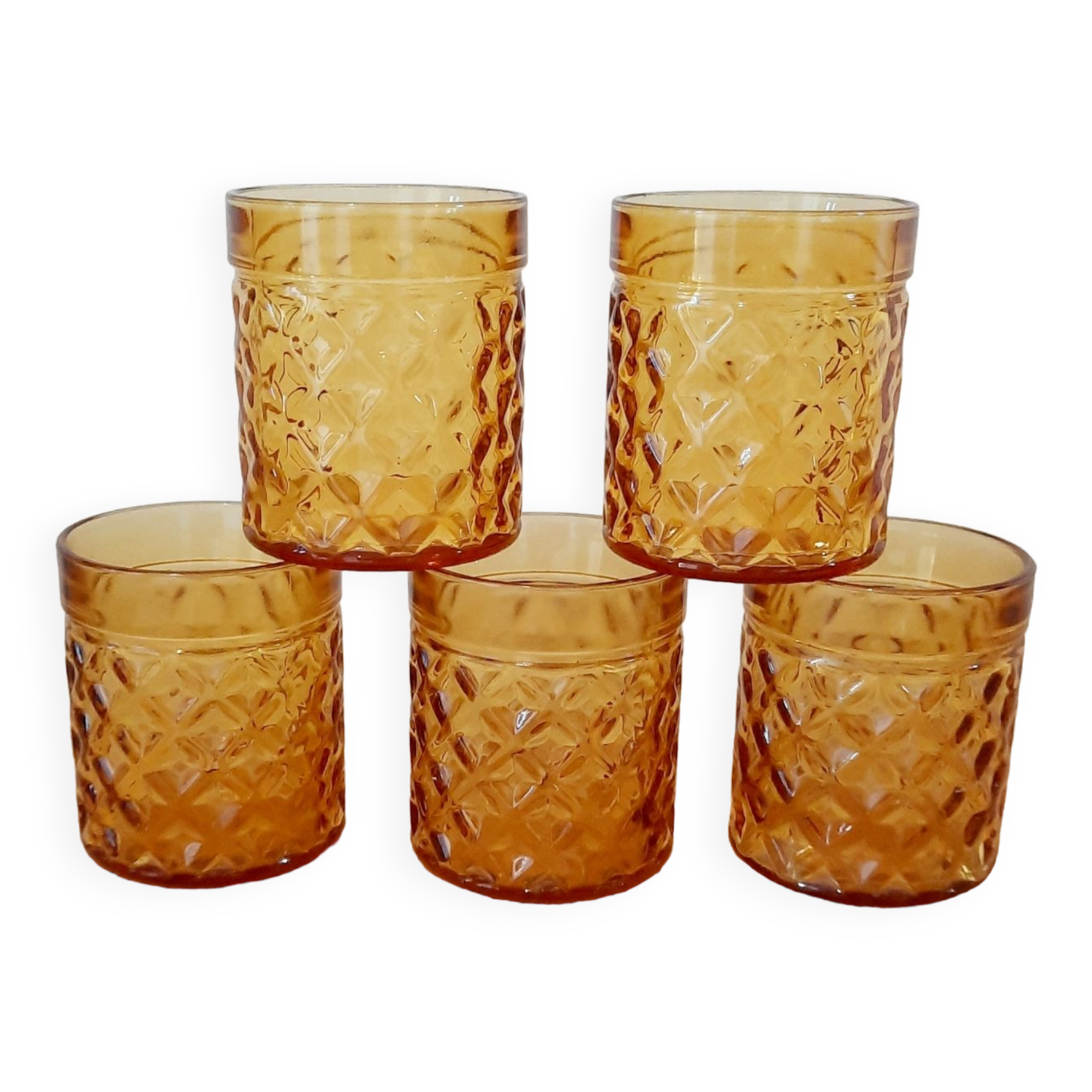 Amber glass