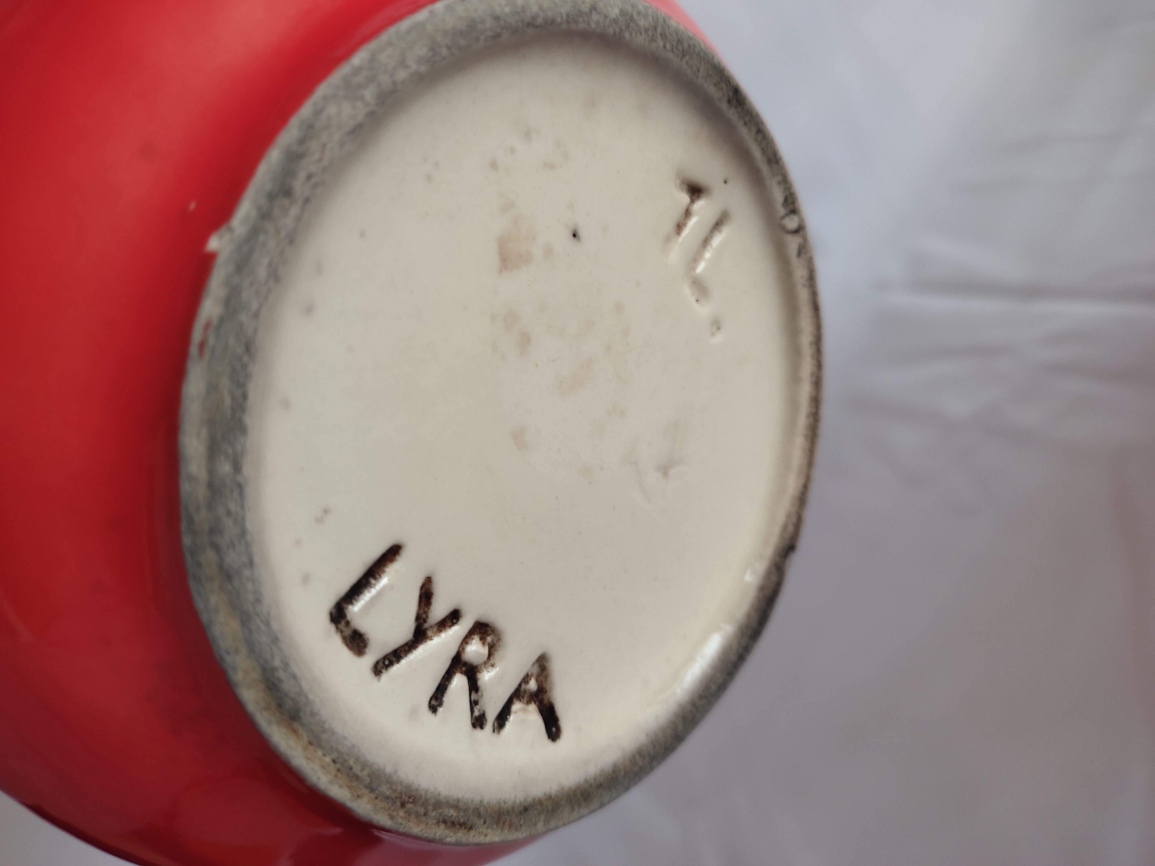 Lot de 3 pichets faïence