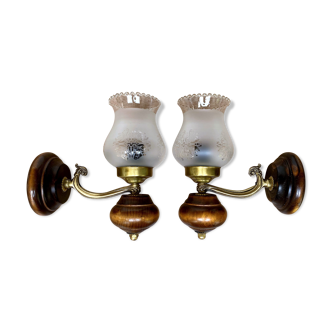 Pair of sconces