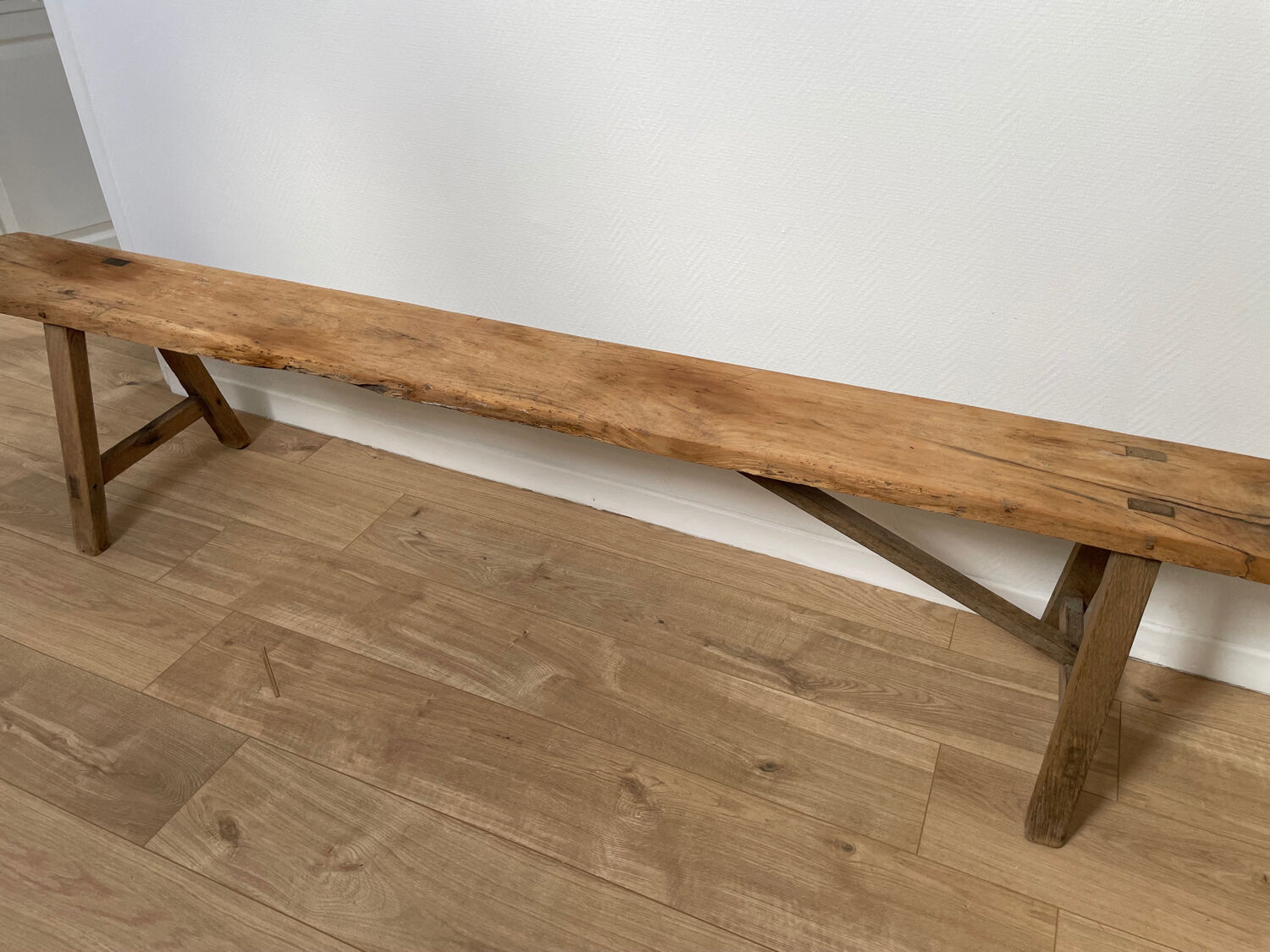 Old farmhouse bench