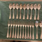 Set of 11 forks and 11 spoons Christofle Japan model