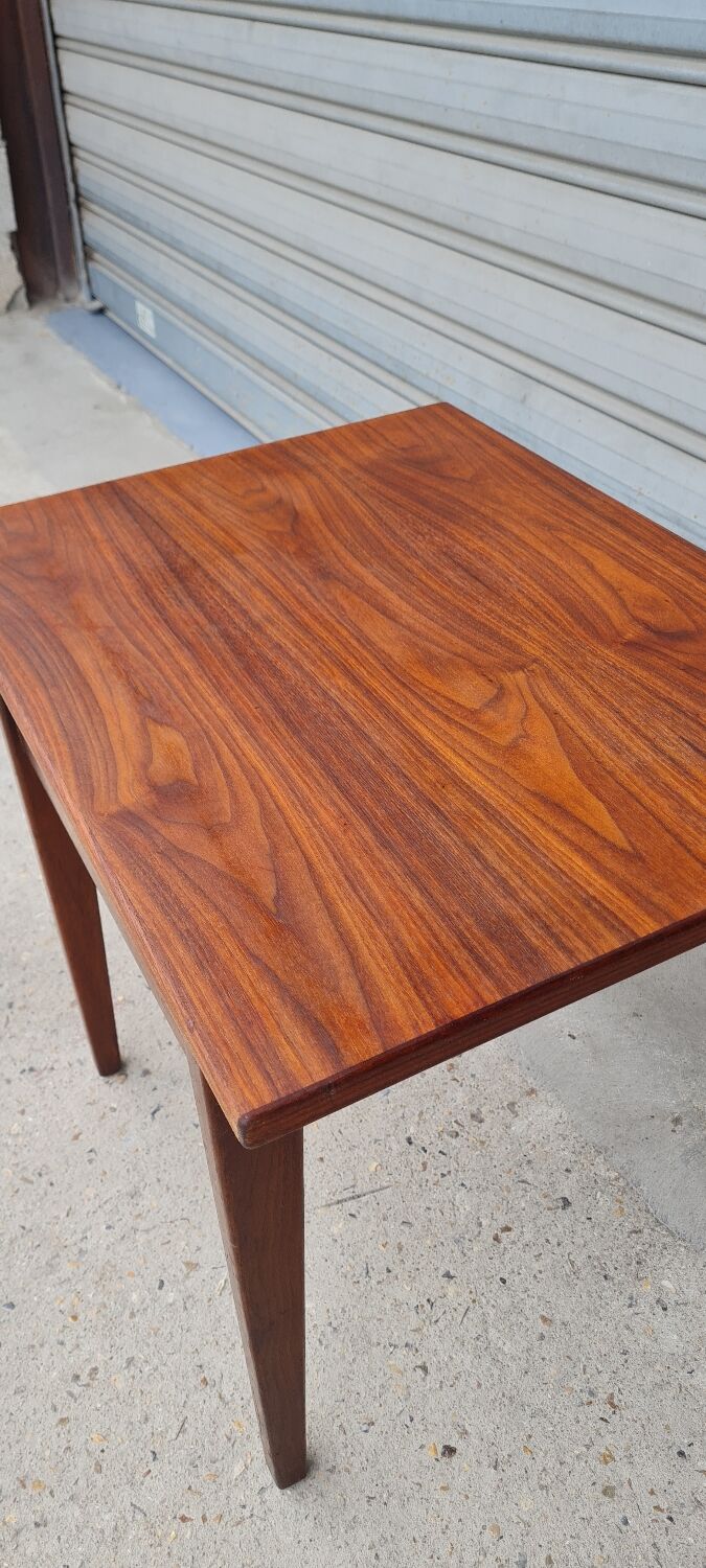 Scandinavian teak side table 1960