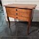 Oak bedside table in Louis XV style