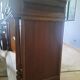 Oak shelving unit
