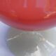 Vintage pink vase and opaline foot 70's