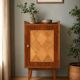 Vintage rosewood and elm buffet 1950