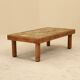 Table basse en céramique, Vallauris, France, 1970's