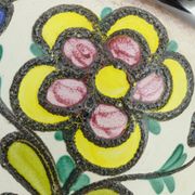 huge scheurich  FLOORVASE colorful fat lava flower decor model 286-42