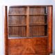 Art Deco Bookcase in Elm and Mahogany, 1920s