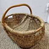 Vintage wicker basket