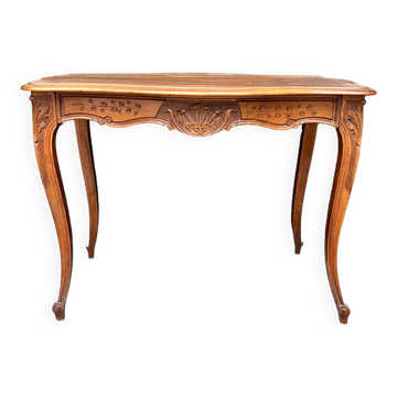 Side table, dining table Louis XV style.