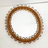 Albini Italian Rattan Mirror