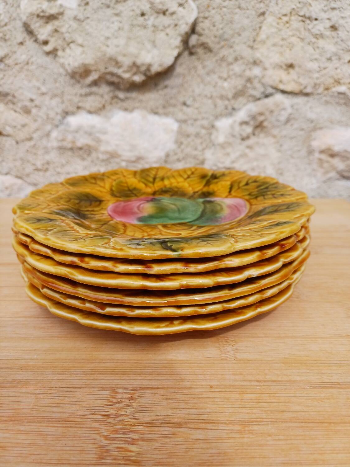 Coffret de 6/12 assiettes à dessert Sarreguemines