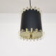 Small mid-century pendant light the Netherlands 1960's
