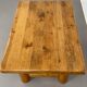 Vintage solid oak coffee table