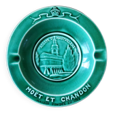 Cendrier Montpellier et Chandon vintage