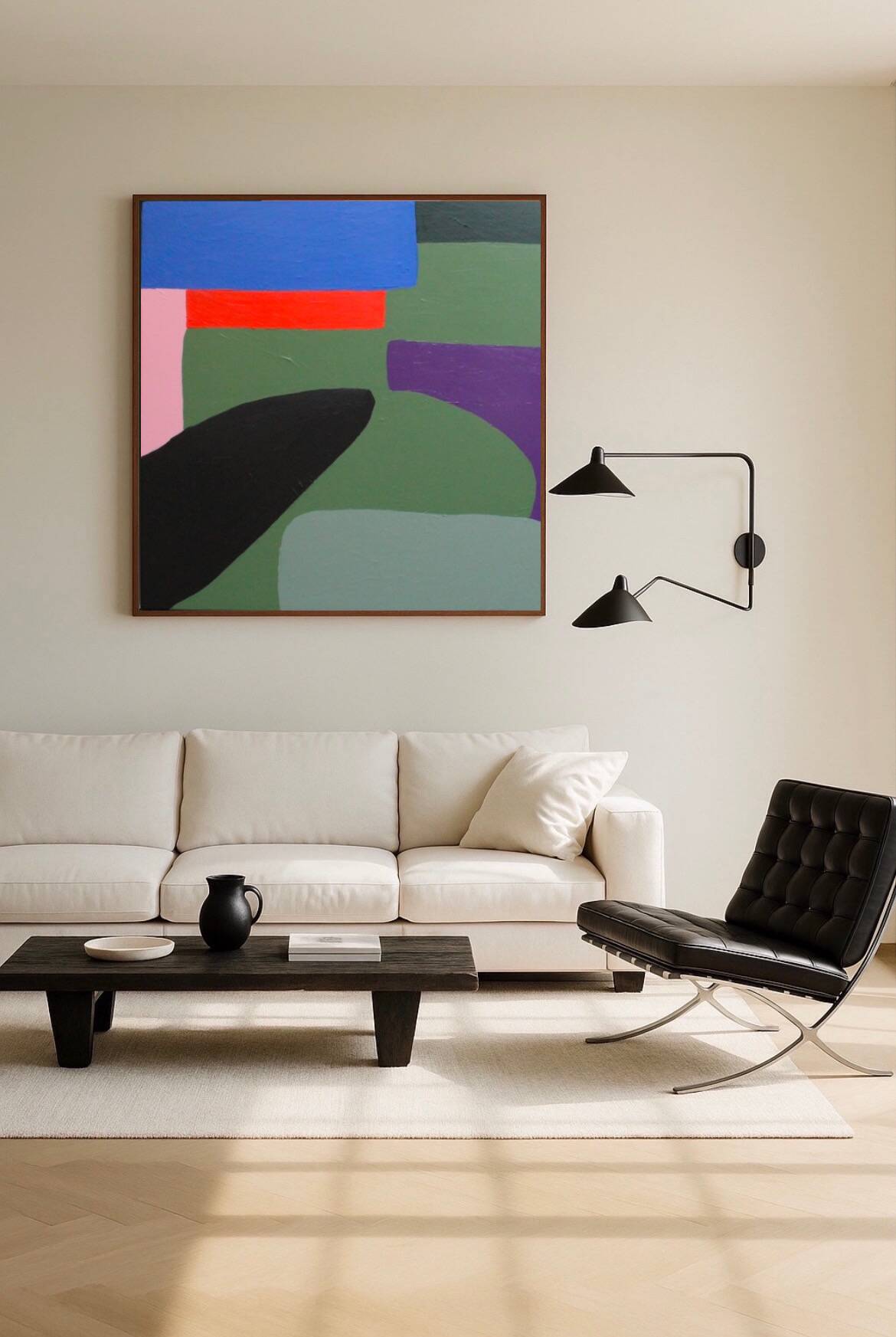 Original painting "The Last Blue Horizon"