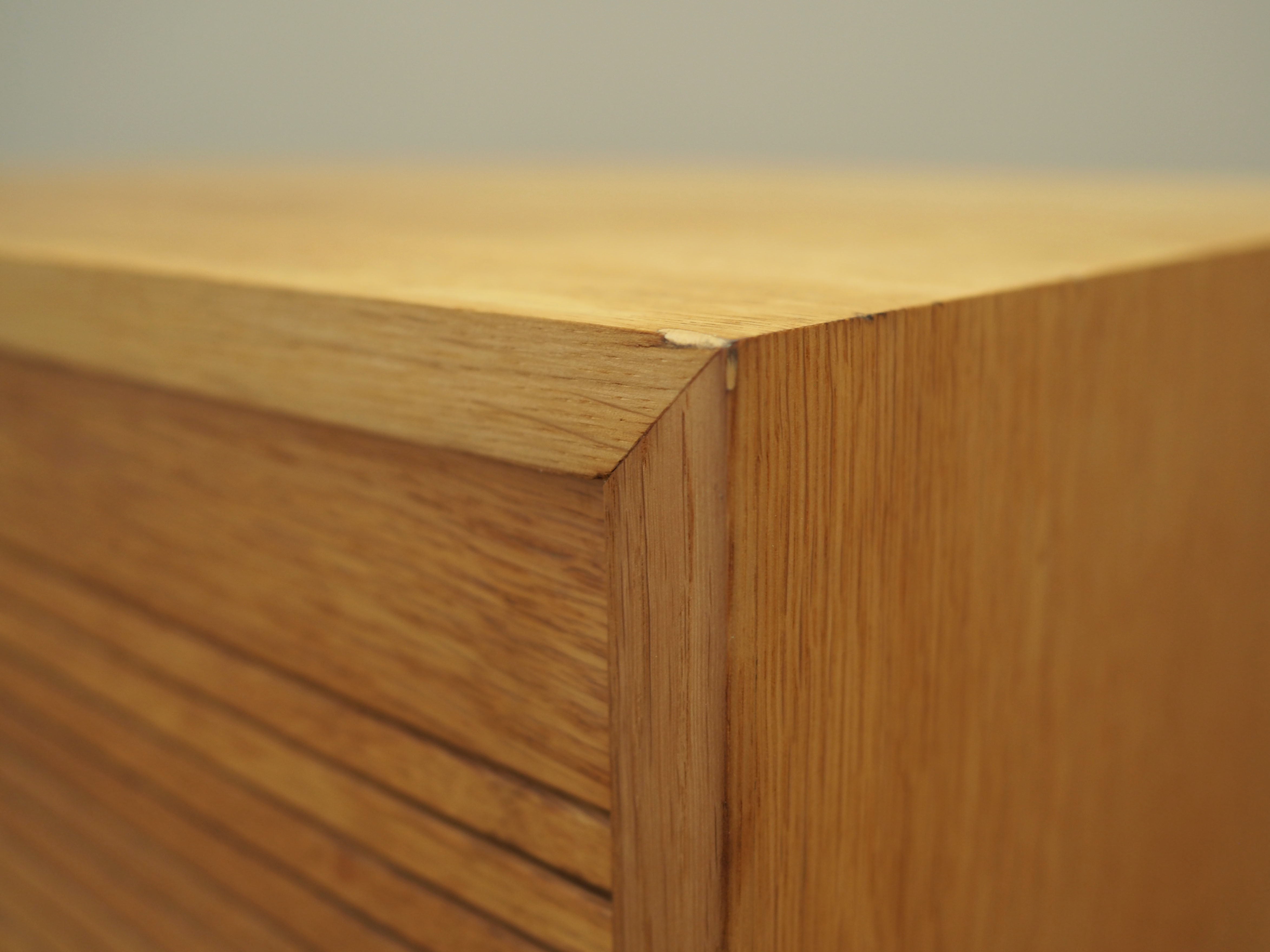 Commode en frêne, design danois, années 1970, fabricant SKM