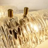 Pair of Swedish sconces 8493 Carl Fagerlund for Orrefors, 1960s