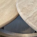 Travertine coffee table from the 70s