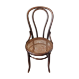 Fischel bistro chair with cannate / vintage seat 30s-40s