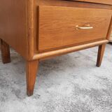 Vintage chiffonnier year 50 in light oak
