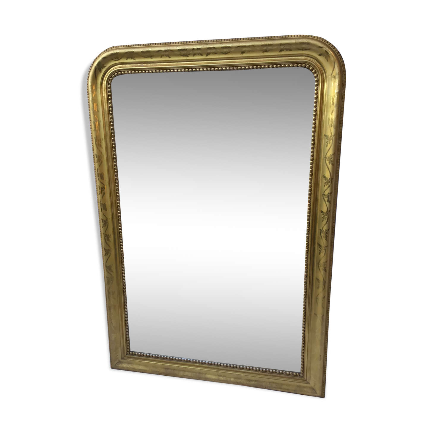 Golden mirror louis Philippe 130x90