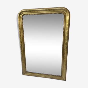 Golden mirror louis Philippe 130x90