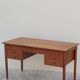 Danish Scandinavian desk in vintage teak 5 drawers, 1950s