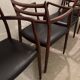 5 Scandinavian armchairs Niels o Møllers Møbelfabrik model 62