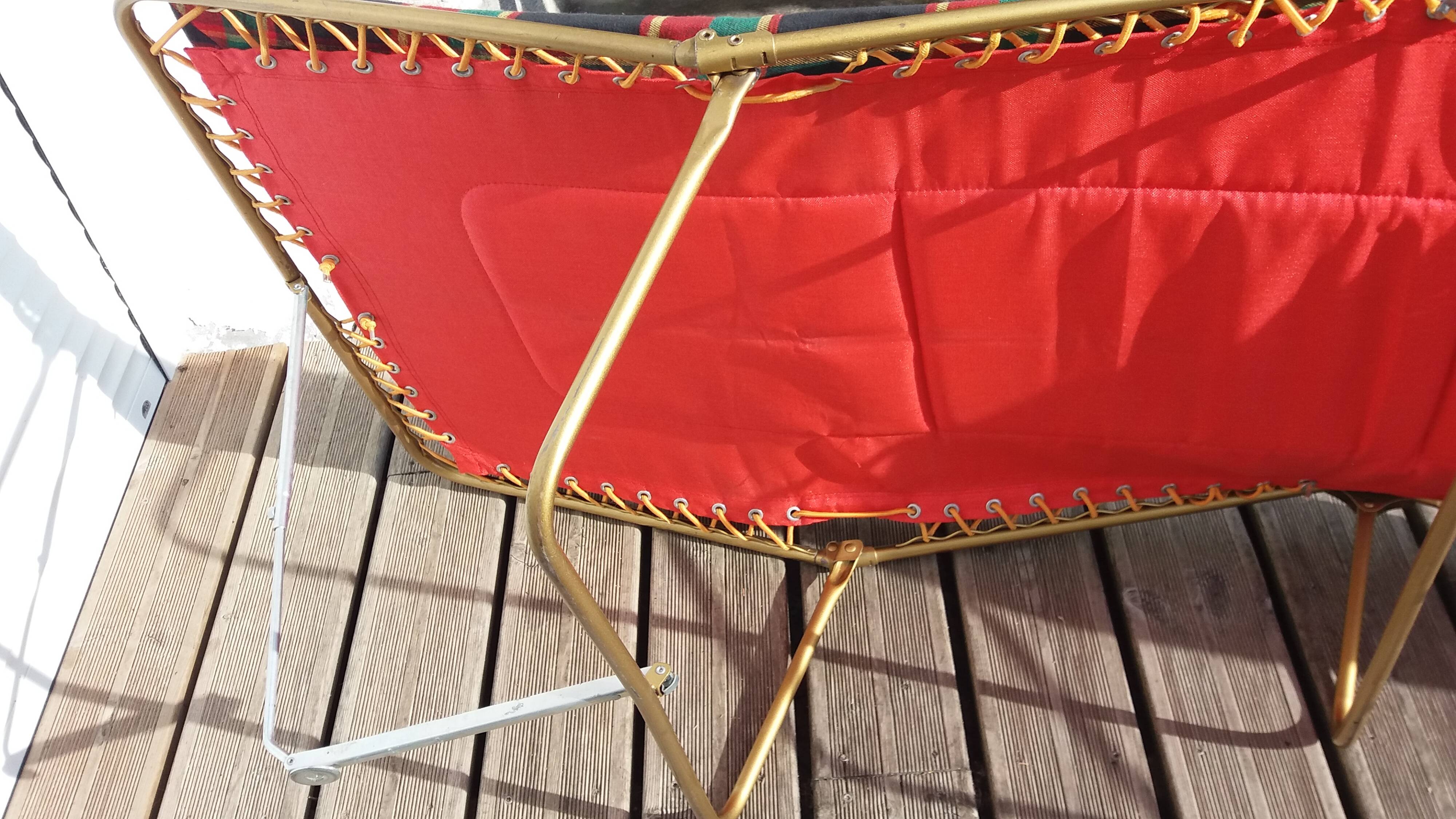 Lafuma camp bed deckchair