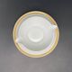 Limoges porcelain gravy boat with gold edging