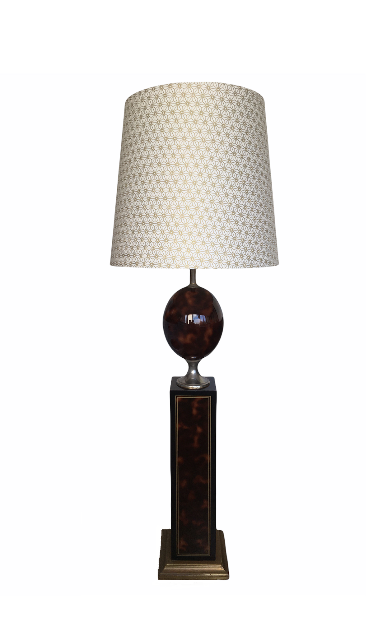 Olive floor lamp of french brand le dauphin