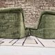 Pair of vintage velvet armchairs 1970"