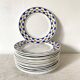 Moulin des Loups flat plates, Honfleur model tiles, 1950s