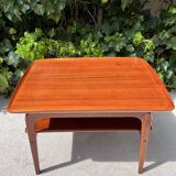 Danish teak side table by Arne H-Olsen