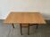 1960s Mid-Century vintage extendable drop leaf Formica dining table