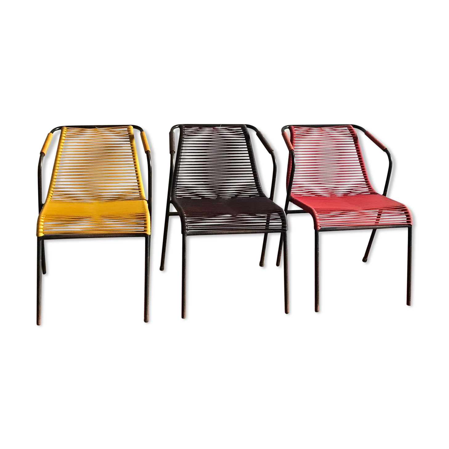 Scoubidou armchairs