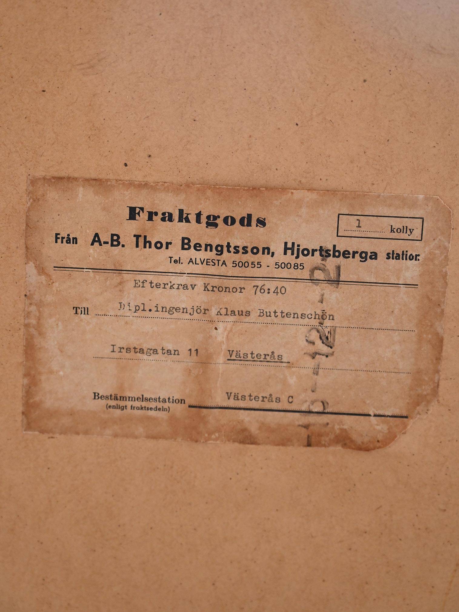 1950s/60s Scandinavian Teak Chest by Thor Bengtsson