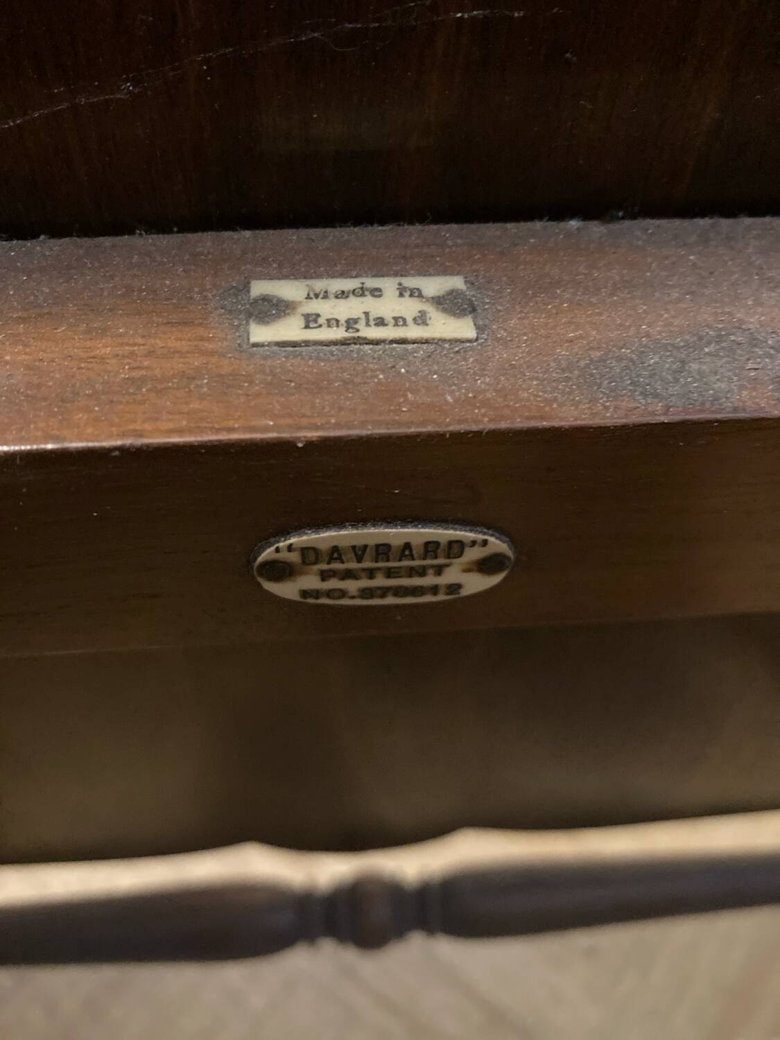 Antique fire screen convertible table