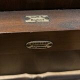 Antique fire screen convertible table