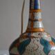 Antique ceramic lamp base Morocco Fez
