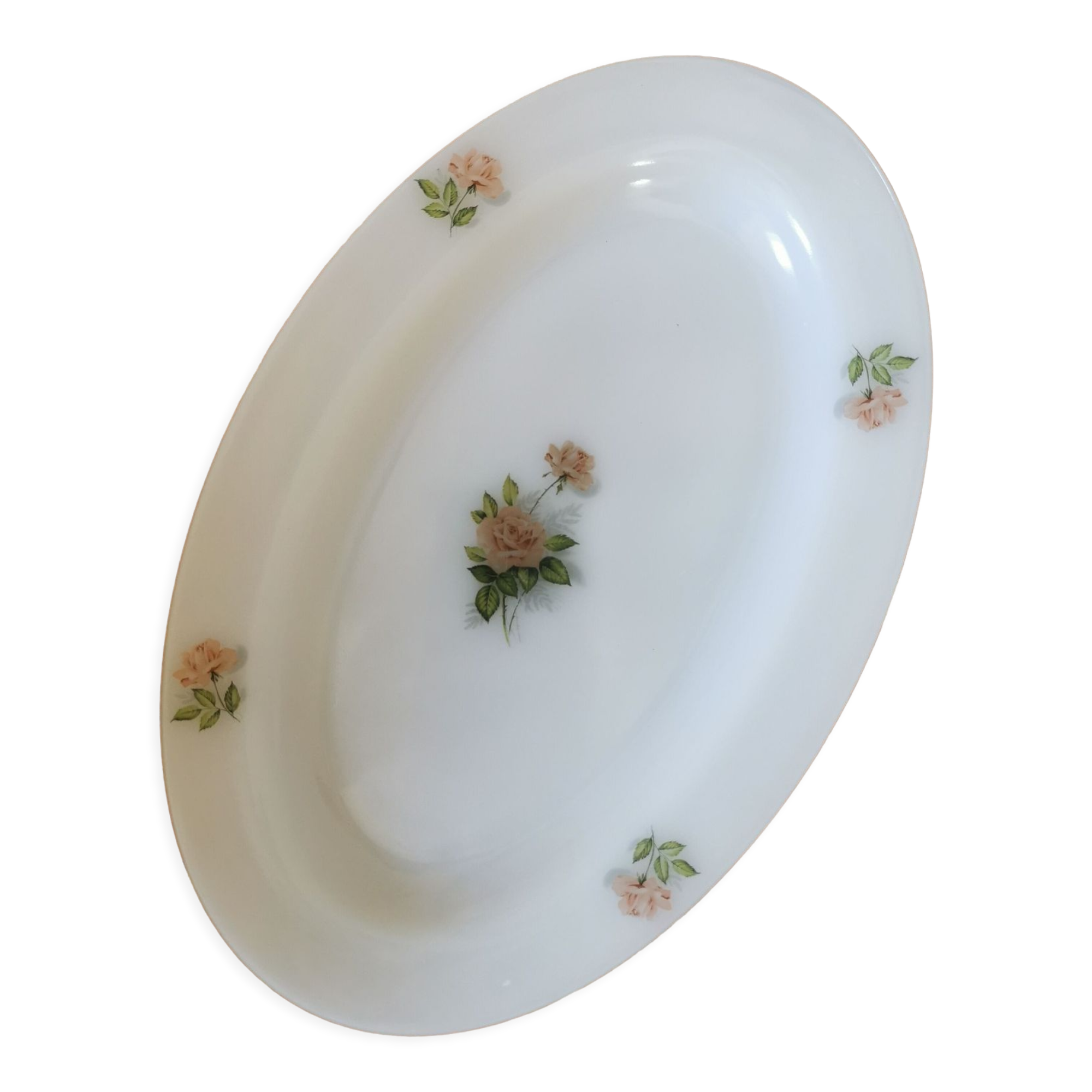 Vintage oval dish Arcopal