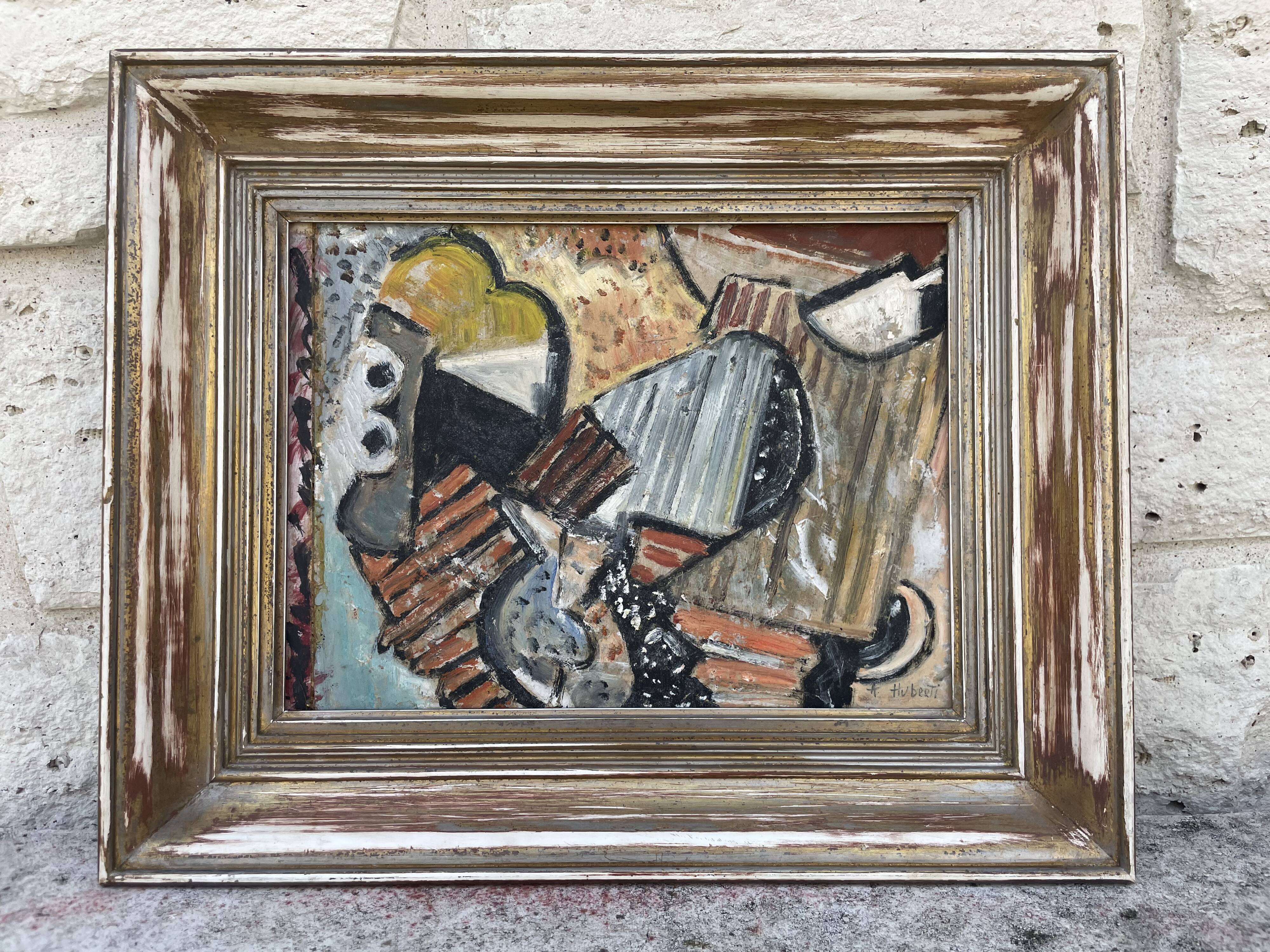 Painting modern painting cubist composition twentieth century