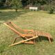Chaises longues Bain de soleil Scandinave Vintage made in Danemark