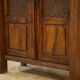 Brutalist Aranjou wardrobe in elm 1960s