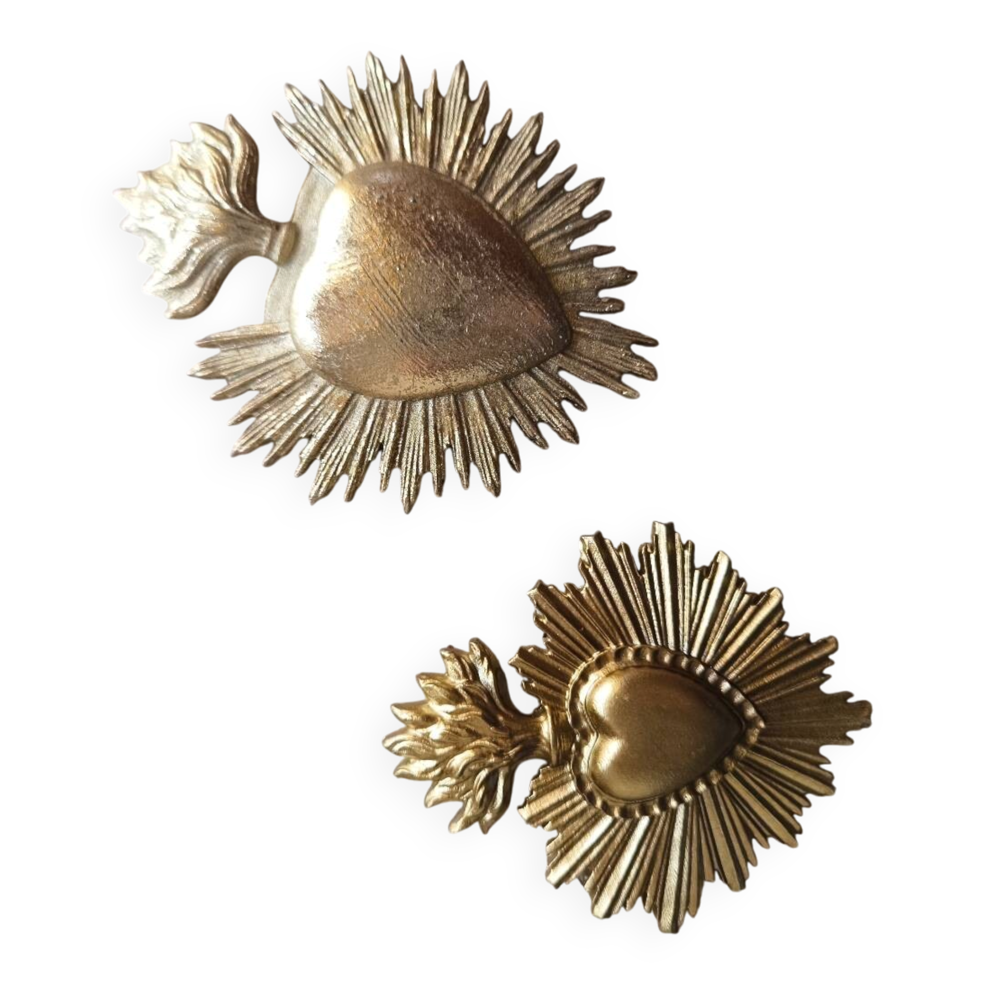 Set of two wall ex-votos.