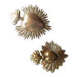 Set of two wall ex-votos.